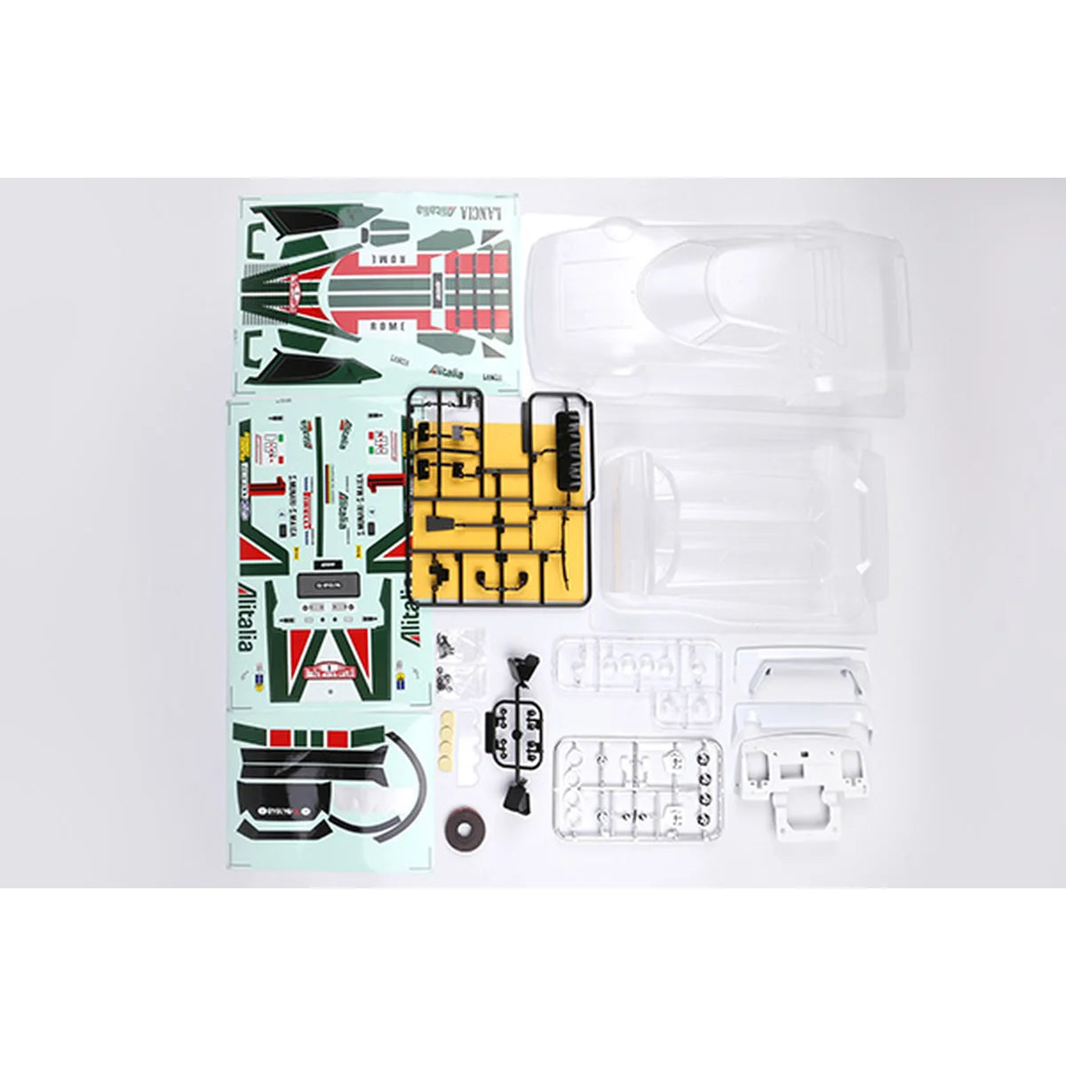 Killerbody Lancia Stratos Gr.4 Karosserie Unlackiert, Bausatz KB48861 im Maßstab 1:10 Rally