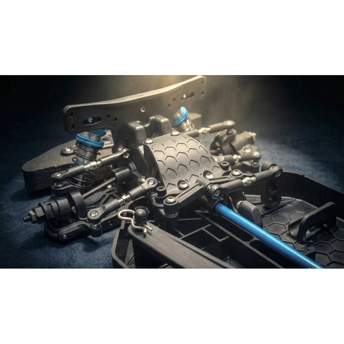 Killerbody MARS 4WD TC/Rally Chassis Bausatz KB48838 im Maßstab 1:10 Rally – Detailansicht
