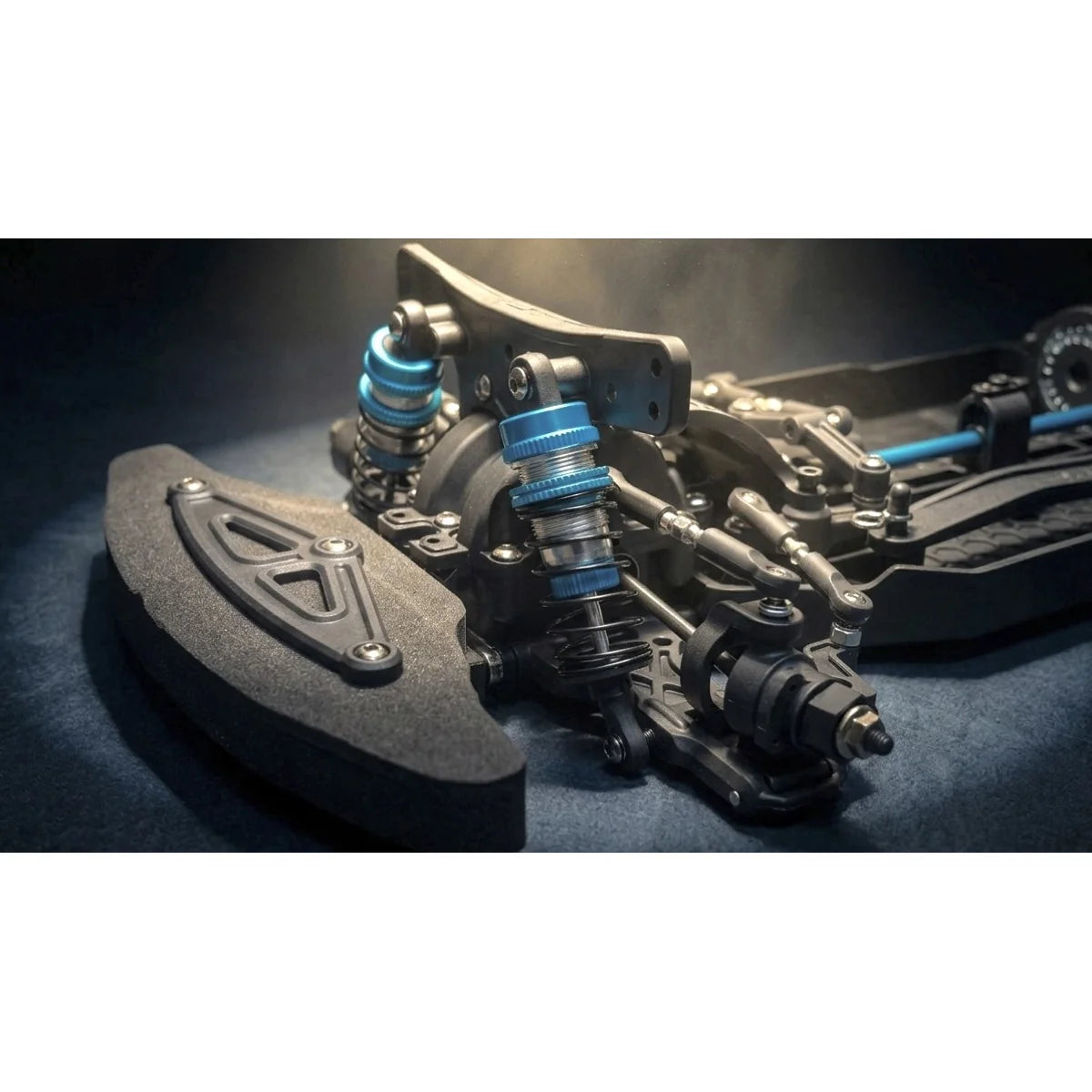 Killerbody MARS 4WD TC/Rally Chassis Bausatz KB48838 im Maßstab 1:10 Rally – Detailansicht