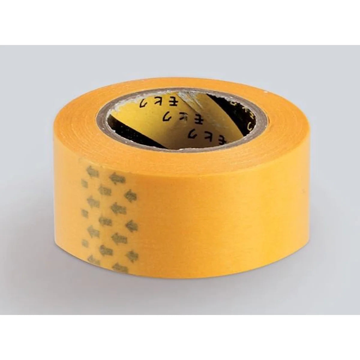 Killerbody Maskier- & Ablebeband KB48064 Zubehör – Detailansicht Rolle mit gelbem Maskierband, Perforationen sichtbar
