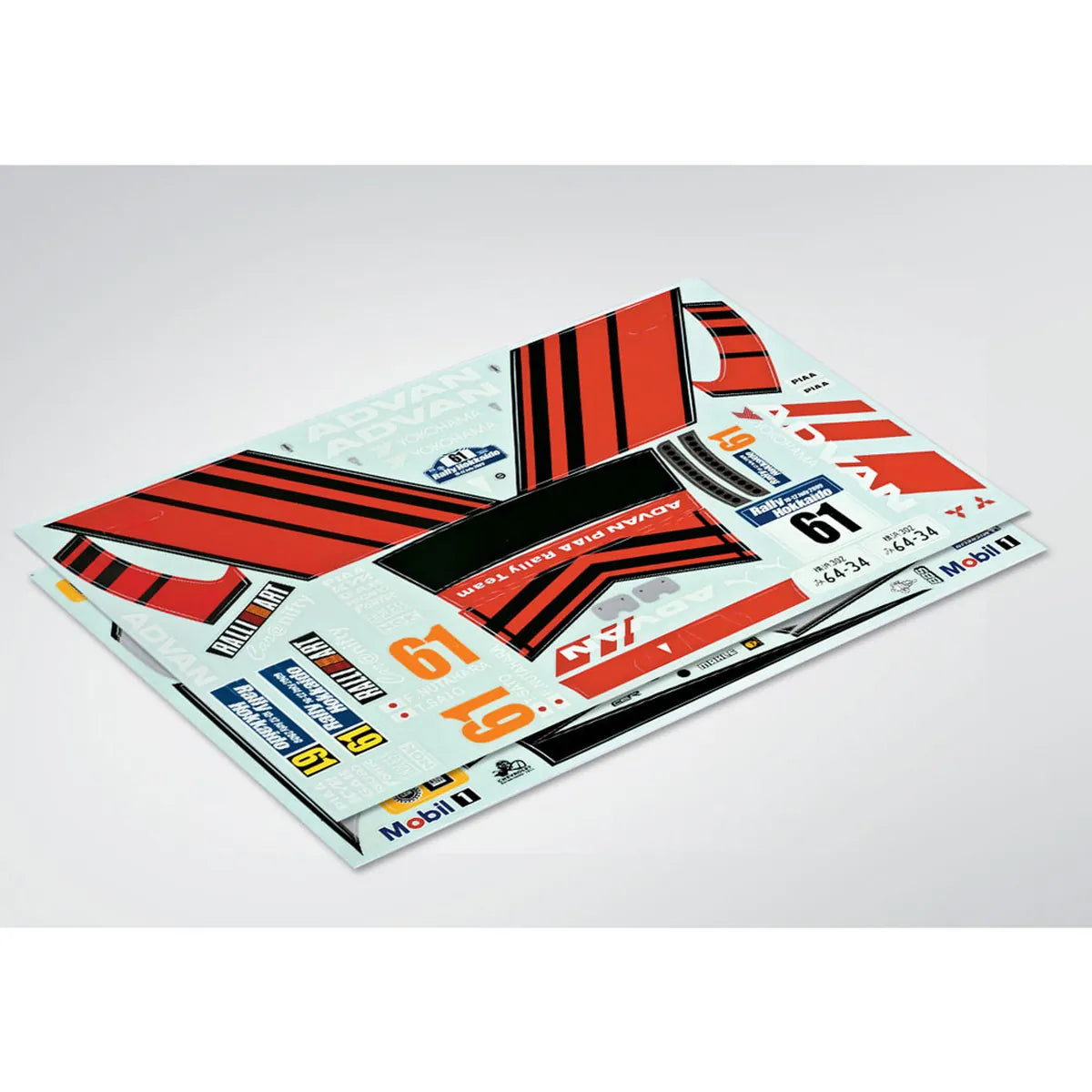 Killerbody Mitsubishi Lancer Evo X Stickerbogen KB48007 Zubehör – Lieferumfang und Zubehör
