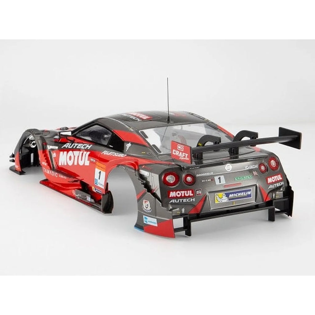 Killerbody Motul Alutech GT-R NISMO R35 Karosserie lackiert KB48662 im Maßstab 1:10 Touring Car & Onroad – Draufsicht