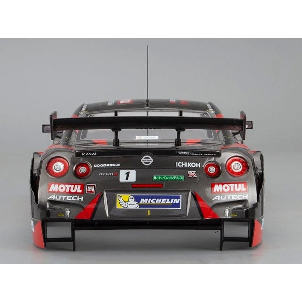 Killerbody Motul Alutech GT-R NISMO R35 Karosserie lackiert KB48662 im Maßstab 1:10 Touring Car & Onroad – Rückansicht