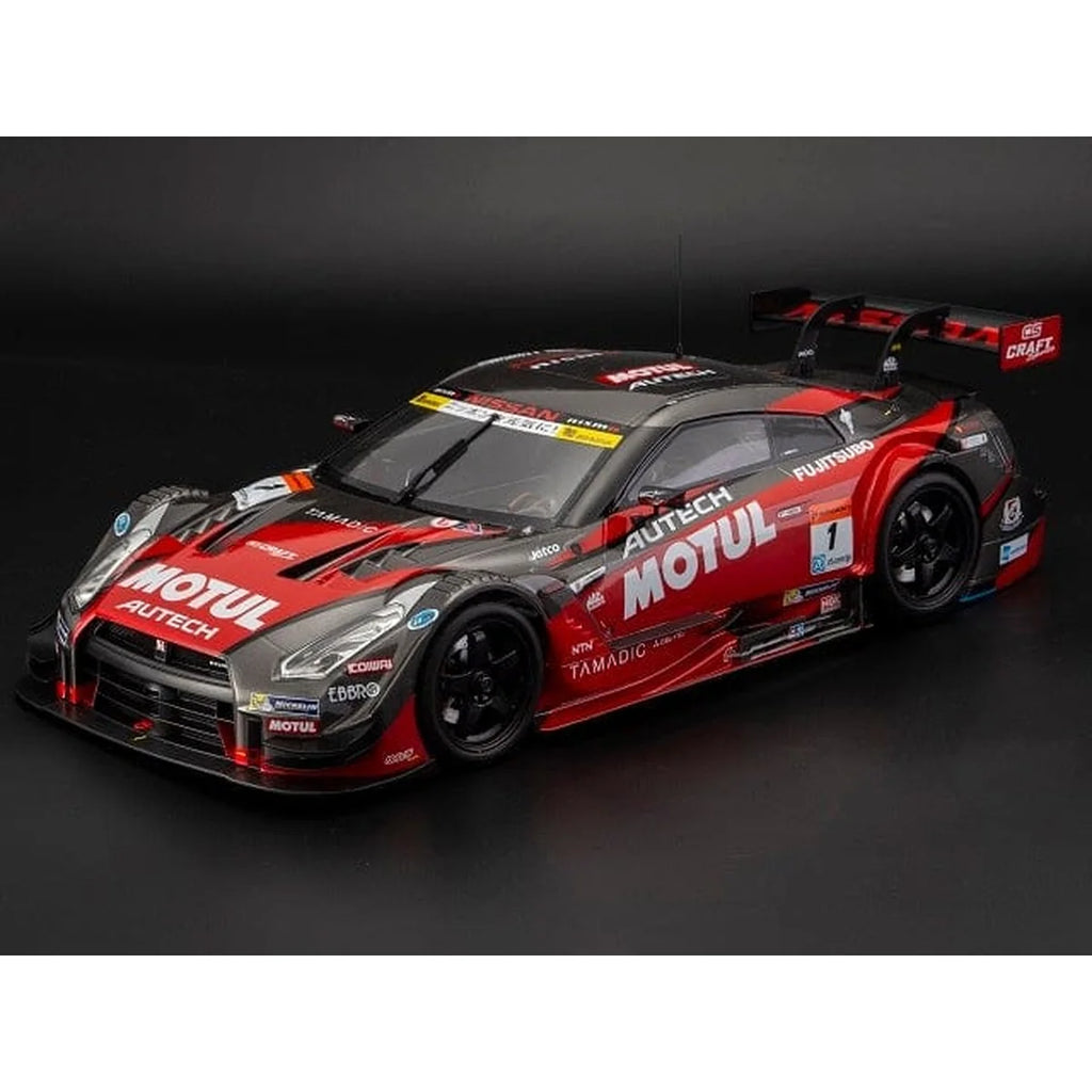 Killerbody Motul Alutech GT-R NISMO R35 Karosserie lackiert KB48662 im Maßstab 1:10 Touring Car & Onroad – Seitenansicht