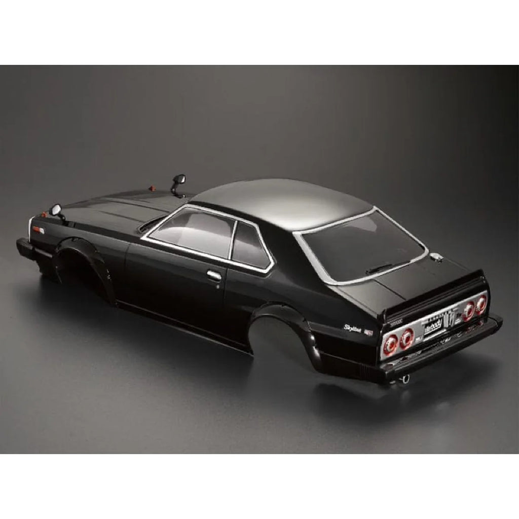 Killerbody NISSAN SKYLINE GT-ES Hardtop 1980 Karosserie Schwarz KB48675 Zubehör im Maßstab 1:10 Touring Car & Onroad – Seitenansicht