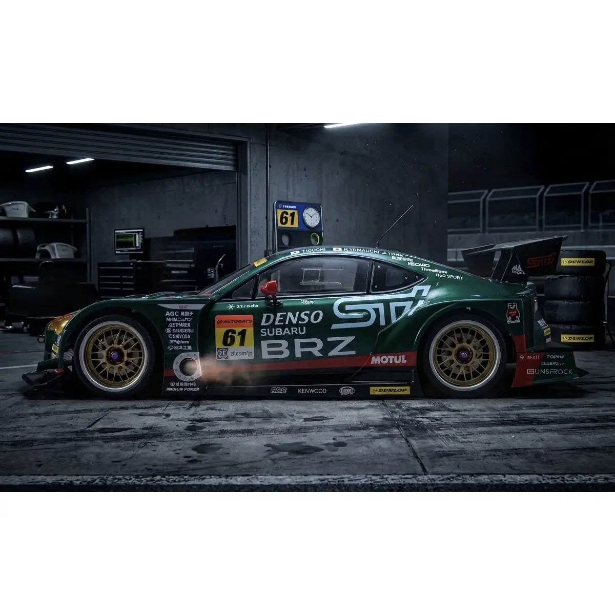 Killerbody SUBARU BRZ R&D SPORT Karosserie unlackiert KB48736 im Maßstab 1:10 Touring Car & Onroad – Seitenansicht
