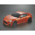 Killerbody Toyota 86 Karosserie lackiert Metallic-Orange KB48567 im Maßstab 1:10 Touring Car & Onroad – Seitenansicht