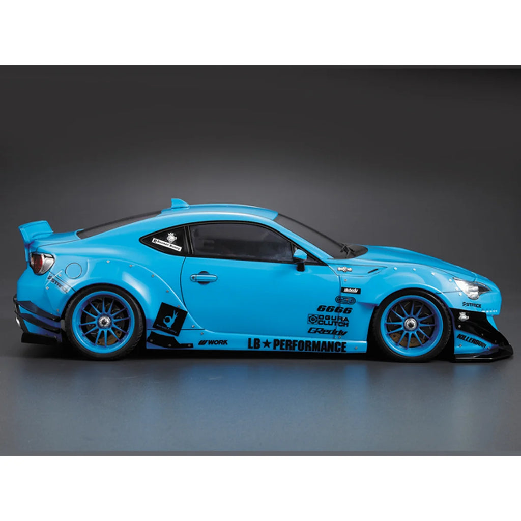 Killerbody Toyota 86 & Subaru BRZ Widebody-Karosserie KB48582 im Maßstab 1:10 Touring Car & Onroad – Seitenansicht