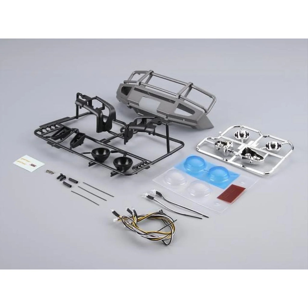 Killerbody TOYOTA LC70 Alu Rammschutz/LED Set f. TRX-4 Grau KB48717 Zubehör Crawler