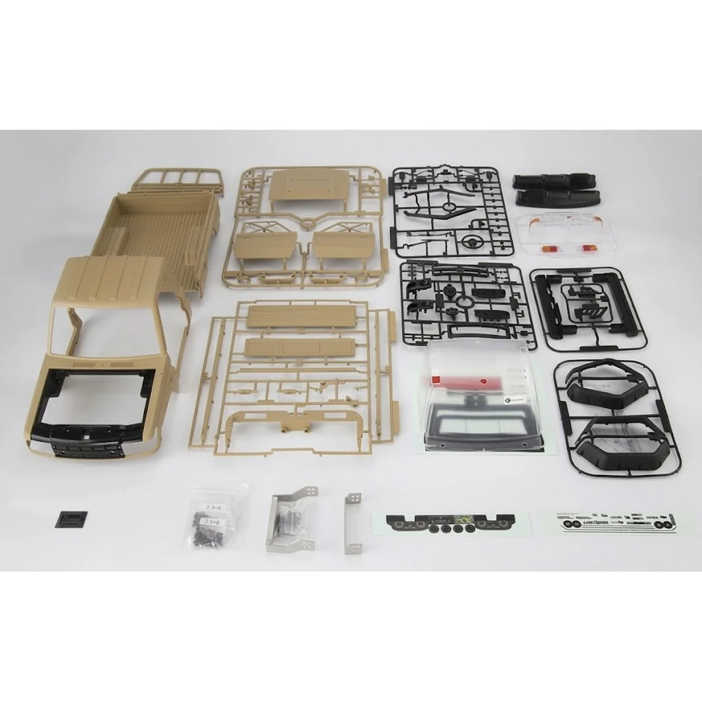 Killerbody Toyota LC70 Hardbody-Karosserie Military Desert (TRX-4 323mm) KB48734 im Maßstab 1:10 Crawler