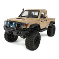 Killerbody Toyota LC70 Hardbody-Karosserie Military Desert (TRX-4 323mm) KB48734 im Maßstab 1:10 Crawler – Frontansicht