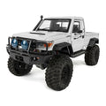 Killerbody Toyota LC70 Hardbody-Karosserie weiß/DIY (TRX-4 323mm) KB48732 im Maßstab 1:10 Crawler – Seitenansicht