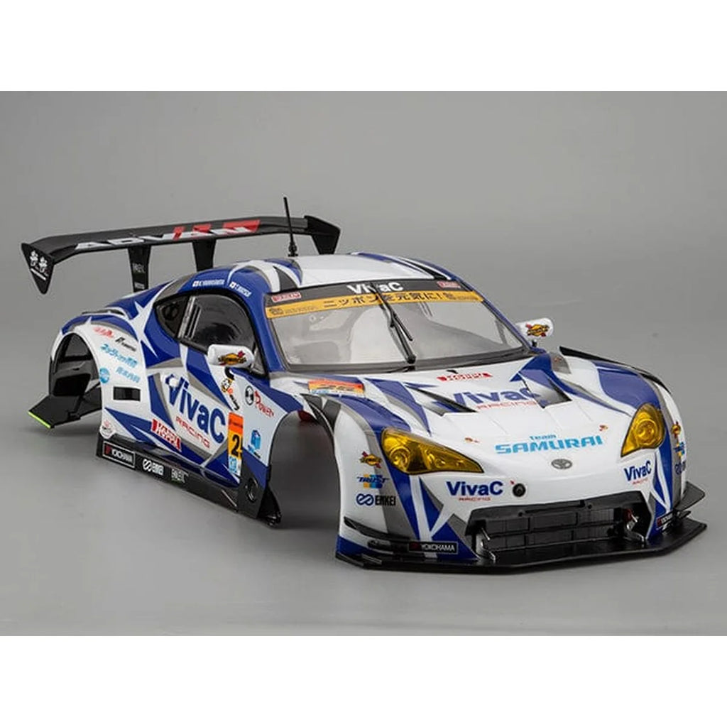 Killerbody Toyota VivaC 86 MC Karosserie lackiert KB48725 im Maßstab 1:10 Touring Car & Onroad – Seitenansicht
