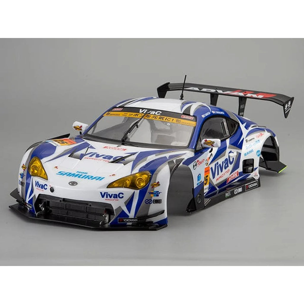 Killerbody Toyota VivaC 86 MC Karosserie lackiert KB48725 im Maßstab 1:10 Touring Car & Onroad – Seitenansicht