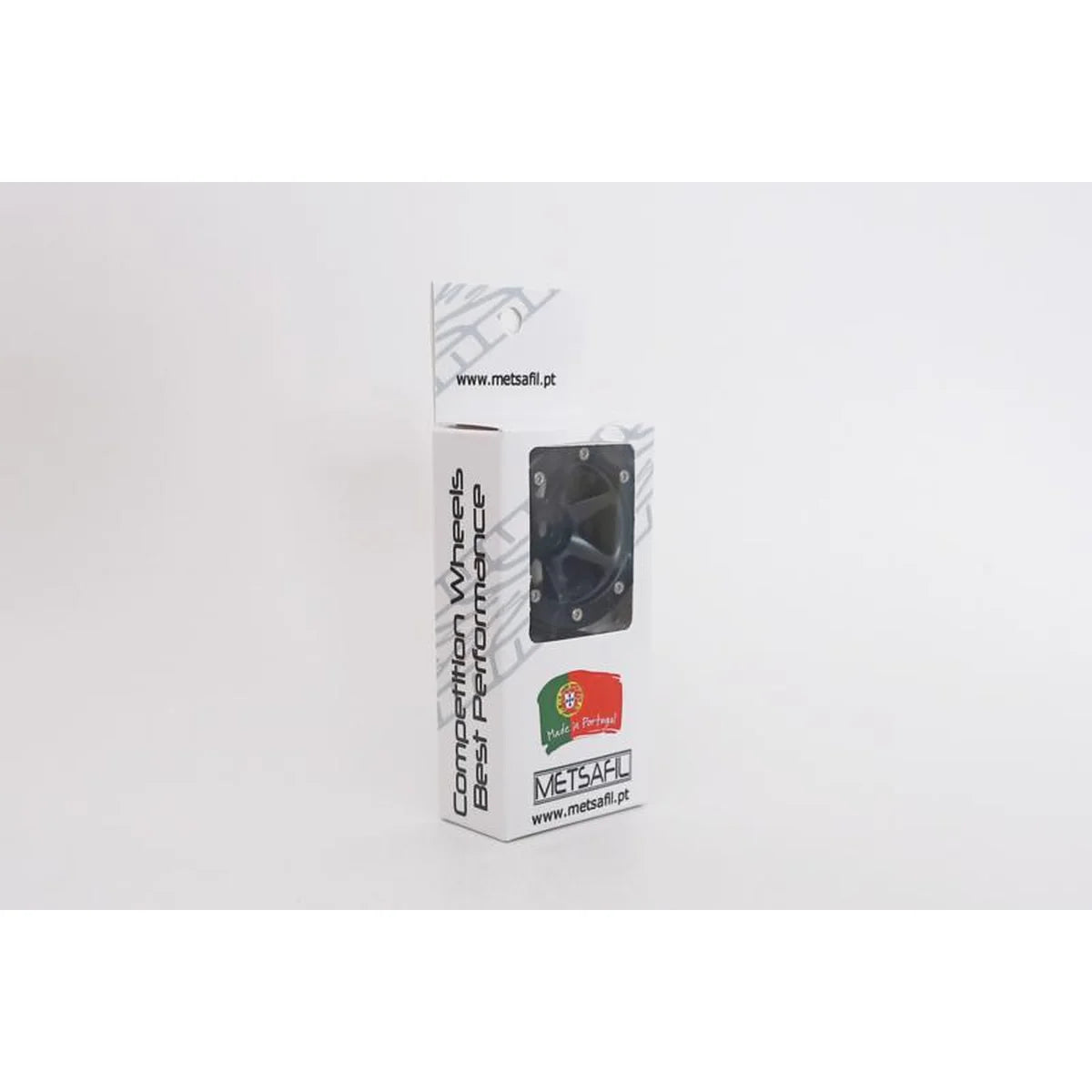 Metsafil Beadlock-Felgen PT-Slingshot 1.9 (2) Schwarz/Schwarz MT0030BB