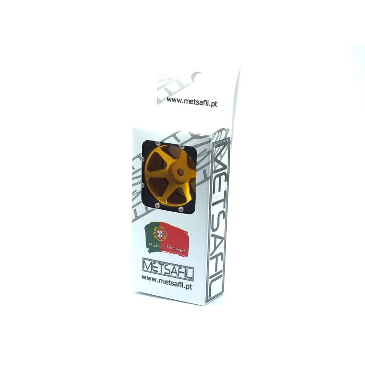 Metsafil Beadlock-Felgen PT-Slingshot 1.9 (2) Gold/Schwarz MT0030GOB
