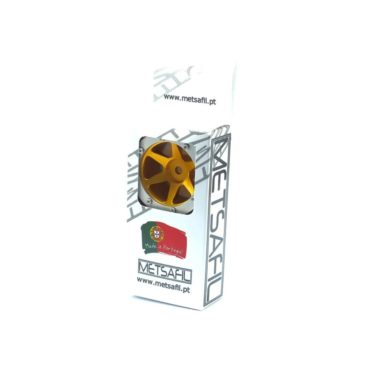 Metsafil Beadlock-Felgen PT-Slingshot 1.9 (2) Gold/Silber MT0030GOS