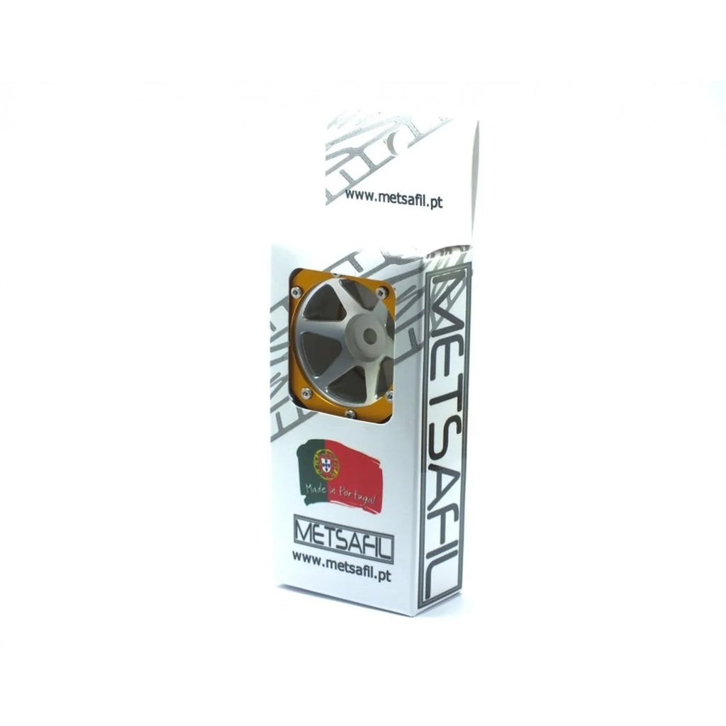 Metsafil Beadlock-Felgen PT-Slingshot 1.9 (2) Silber/Gold MT0030SGO