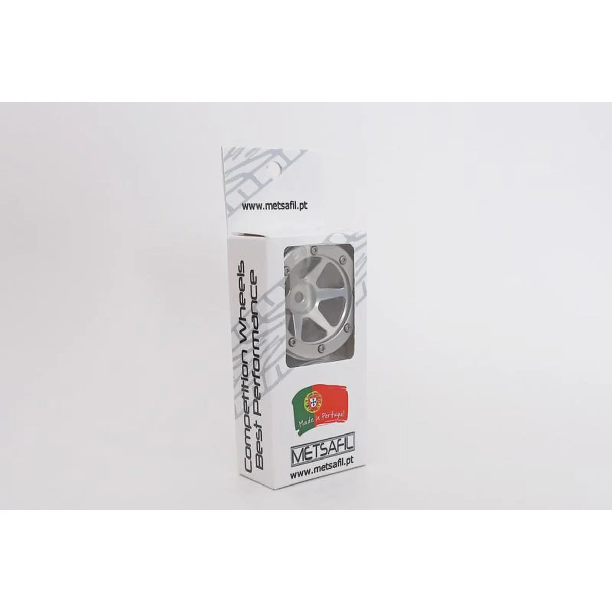 Metsafil Beadlock-Felgen PT-Slingshot 1.9 (2) Silber/Silber MT0030SS