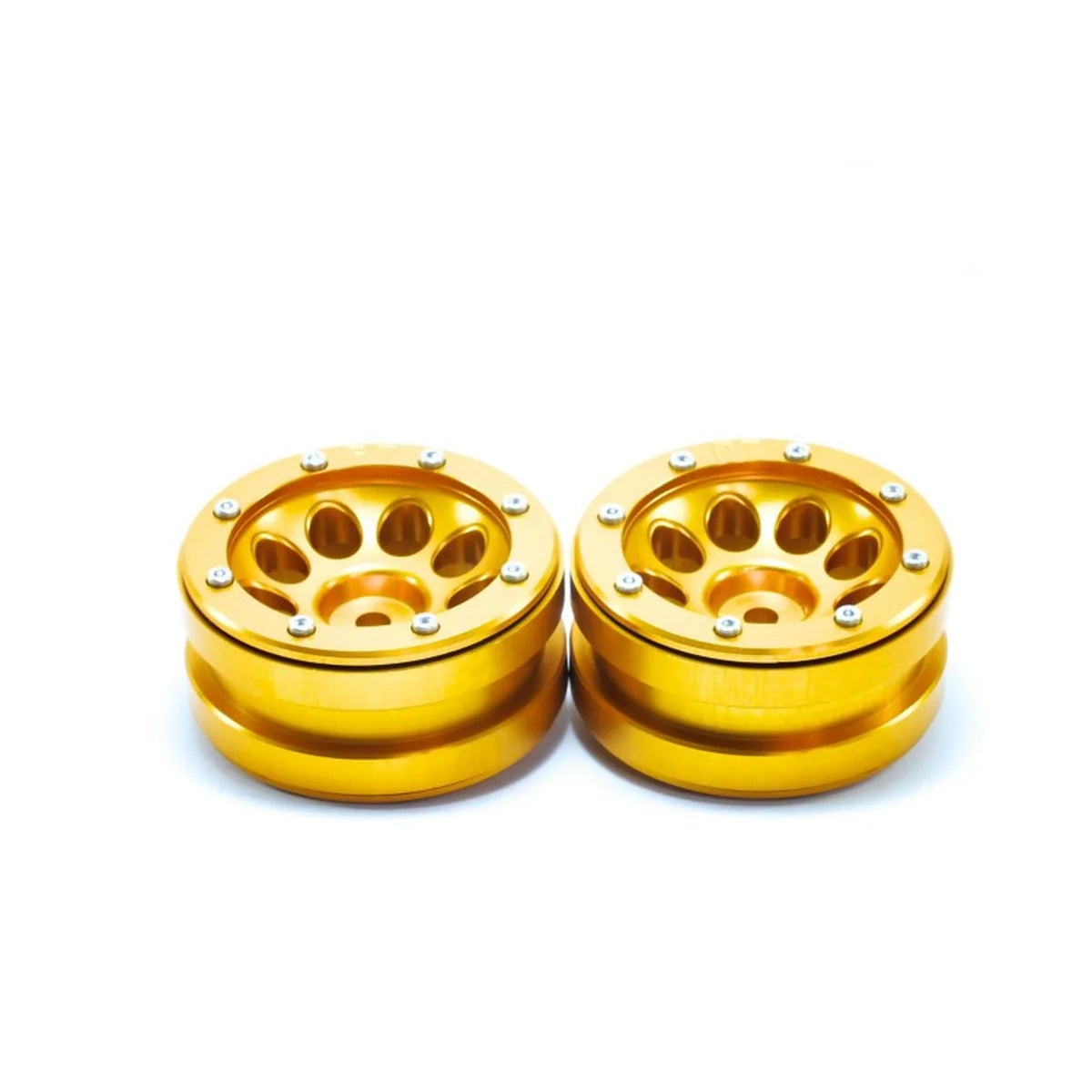 Metsafil Beadlock-Felgen PT-Ecohole 1.9 (2) Gold/Gold MT0050GOGO