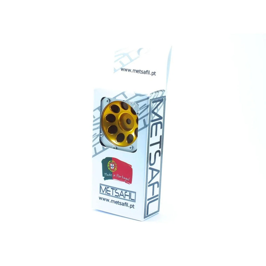 Metsafil Beadlock-Felgen PT-Ecohole 1.9 (2) Gold/Silber MT0050GOS