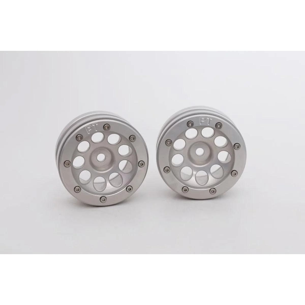 Metsafil Beadlock-Felgen PT-Ecohole 1.9 (2) Silber/Silber MT0050SS