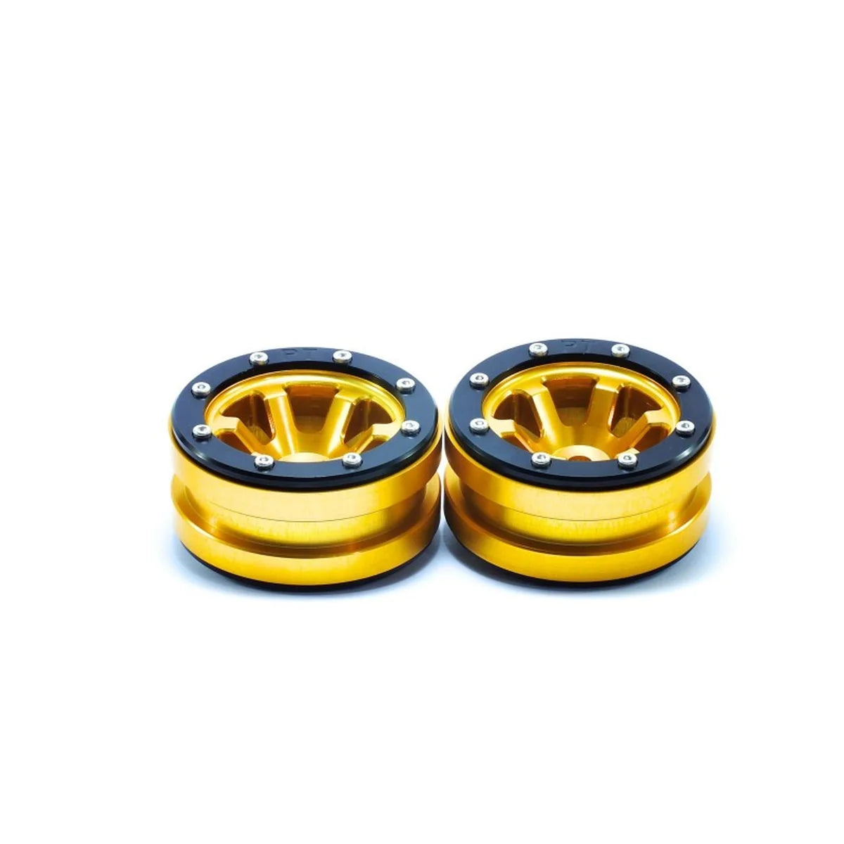 Metsafil Beadlock-Felgen PT-Claw 1.9 (2) Gold/Schwarz MT0060GOB