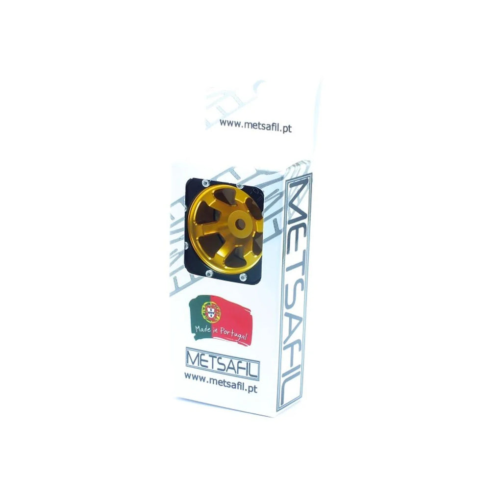 Metsafil Beadlock-Felgen PT-Claw 1.9 (2) Gold/Schwarz MT0060GOB