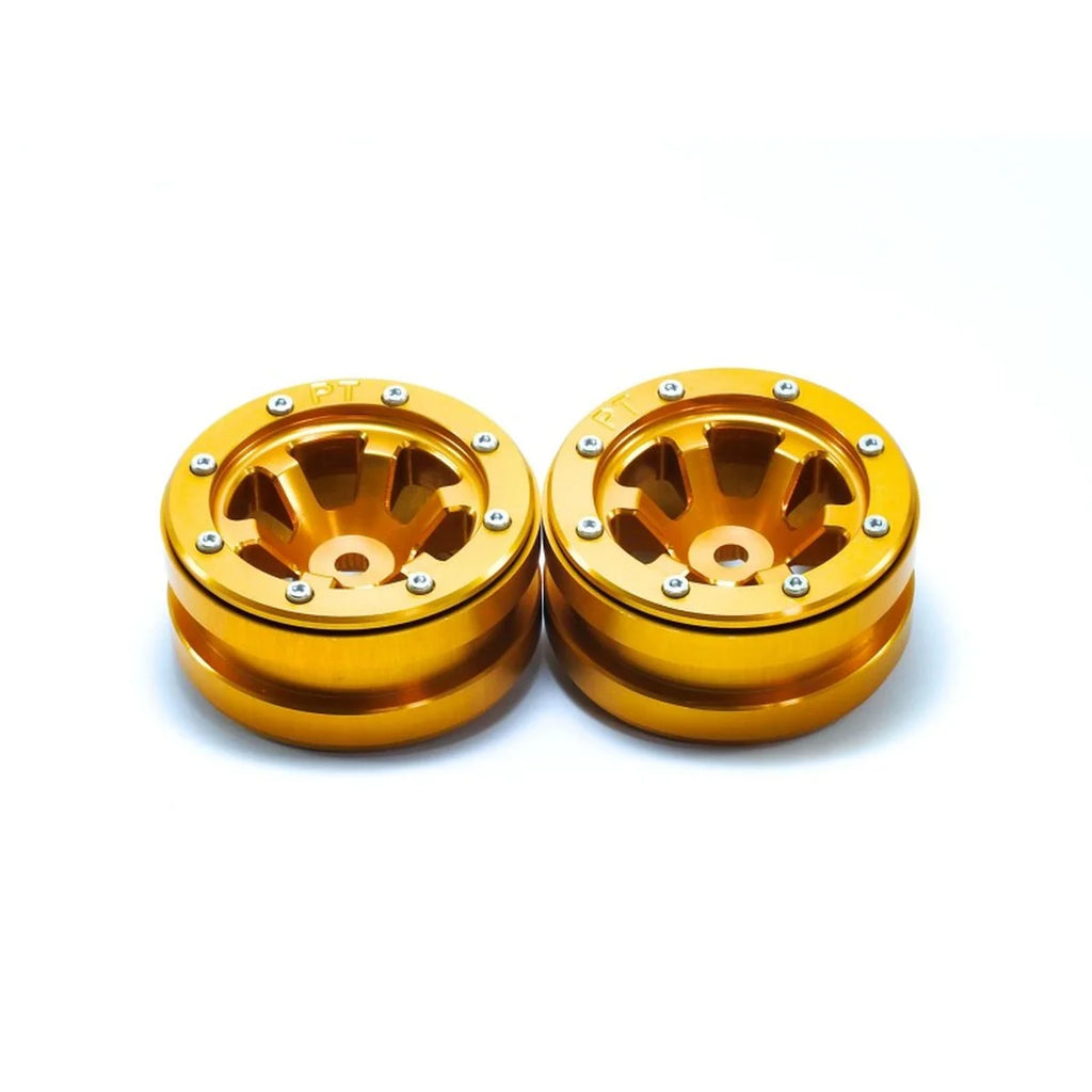 Metsafil Beadlock-Felgen PT-Claw 1.9 (2) Gold/Gold MT0060GOGO