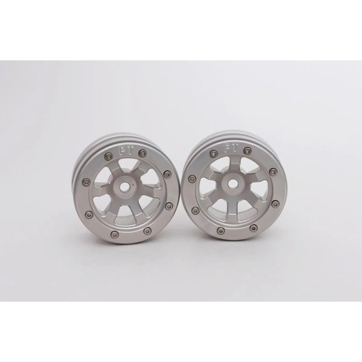 Metsafil Beadlock-Felgen PT-Claw 1.9 (2) Silber/Silber MT0060SS