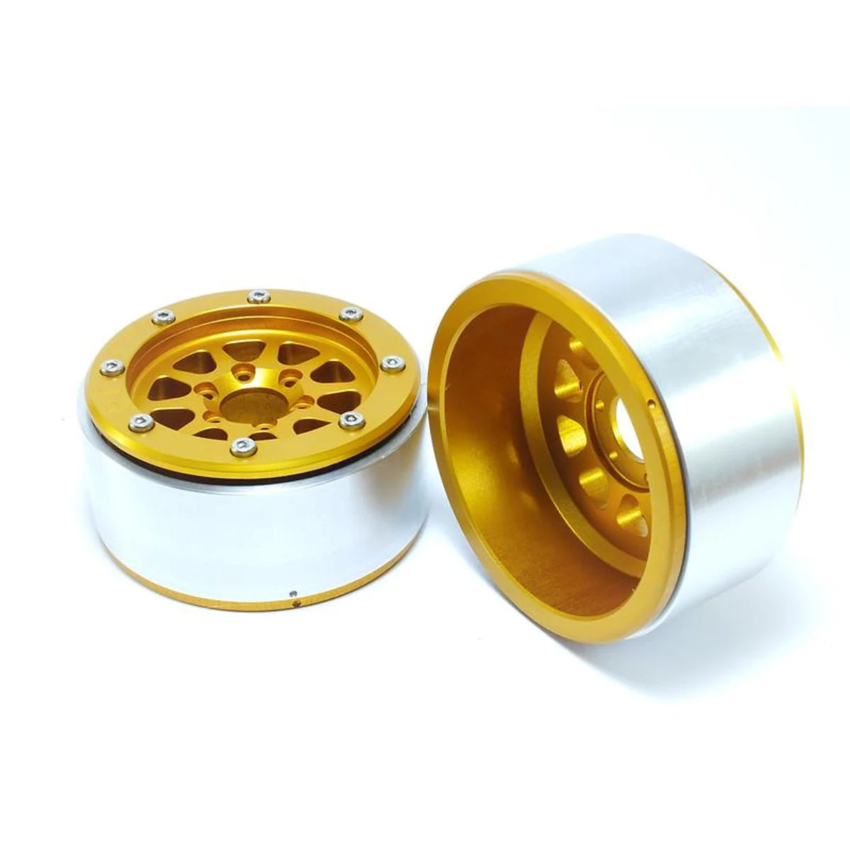 Metsafil Beadlock Wheels GEAR 1.9 (2) ohne Radnabe Gold/Gold MT5030GOGO