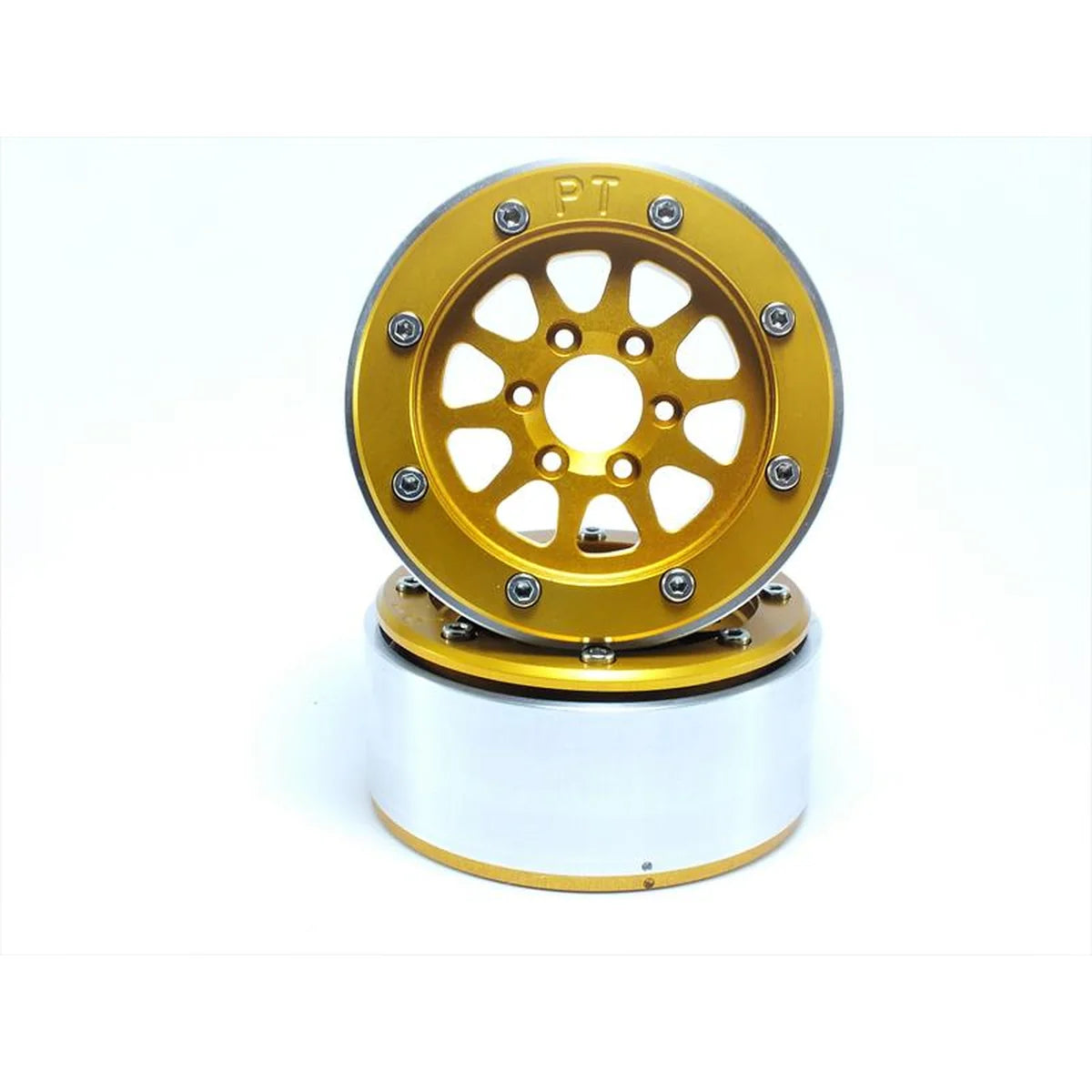 Metsafil Beadlock Wheels GEAR 1.9 (2) ohne Radnabe Gold/Gold MT5030GOGO