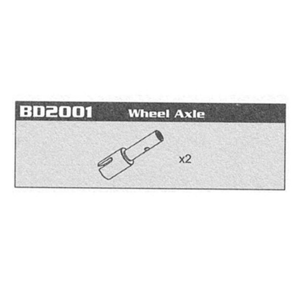 BD2001 Wheel Axle Raptor