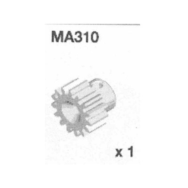 MA310 Motorritzel 15 Zähne Modul 0,8 AM10SC