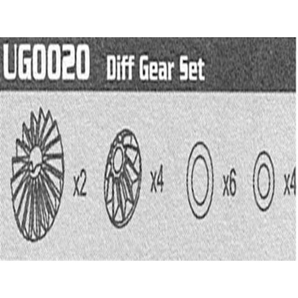 UG0020 Diff Gear Set Raptor