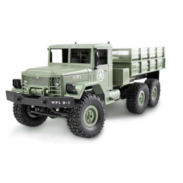 Ferngesteuerter Militär LKW U.S. Truck 6WD grün 1:16 RTR fahrfertig montiert