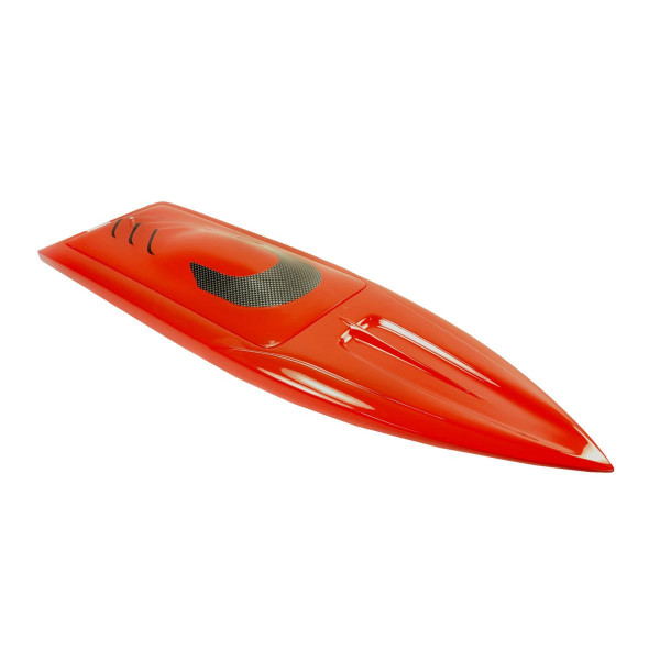 Rumpf V-Boot Rocket GFK rot