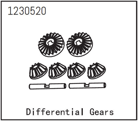 Absima Differentialgetriebe Set