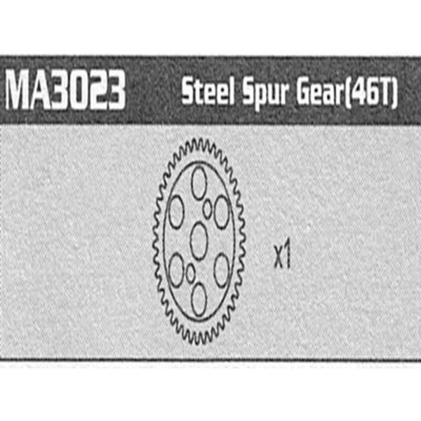 MA3023 Steel Spur Gear Raptor