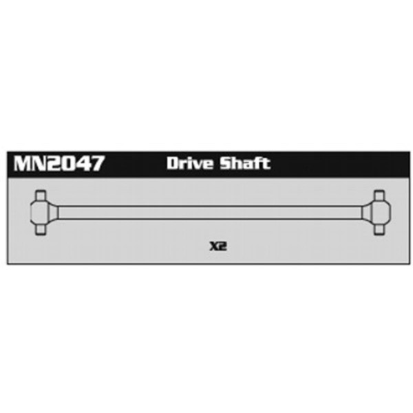MN2047 Drive Shaft (117mm)