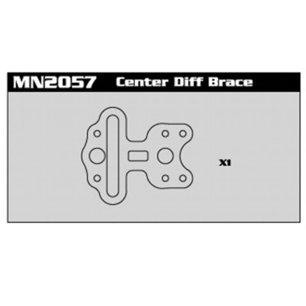 MN2057 Center Diff Brace