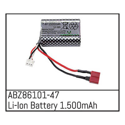 Absima Li-Ion Batterie 1500mAh für Mini AMT