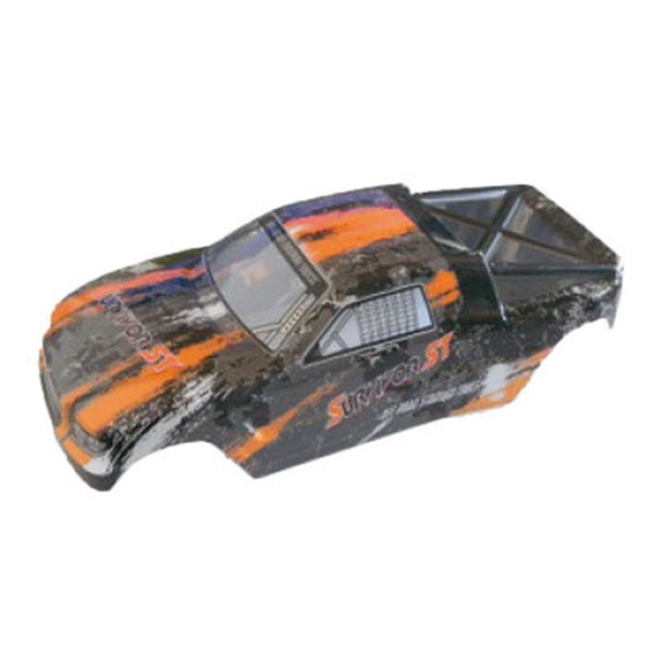 002-12684 Karosserie Truggy orange EVO 4T