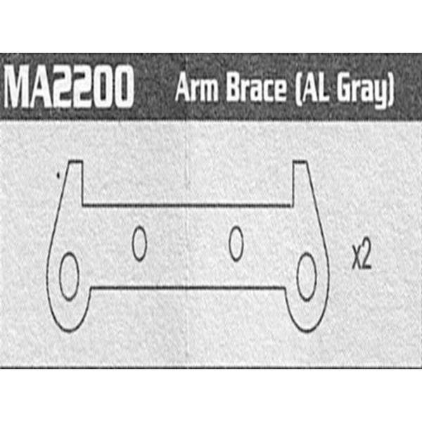 MA2200 Arm Brace (AL gray) Raptor