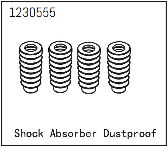 Absima Dämpfersocken (4 St.)