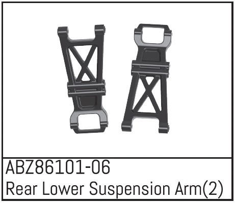 Absima Rear Lower Suspension Arm - Mini AMT (2 St.) ABS-ABZ86101-06