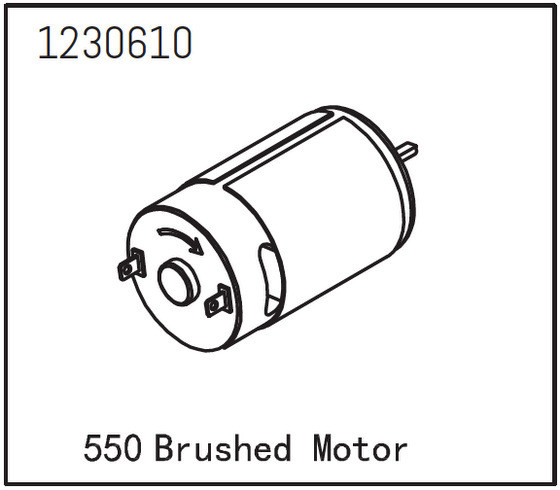 Absima 550 Brushed Motor