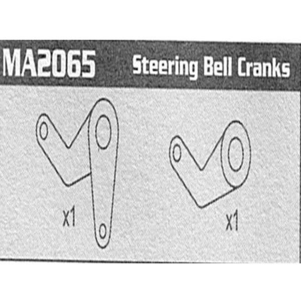 MA2065 Steering Bell Cranks Raptor