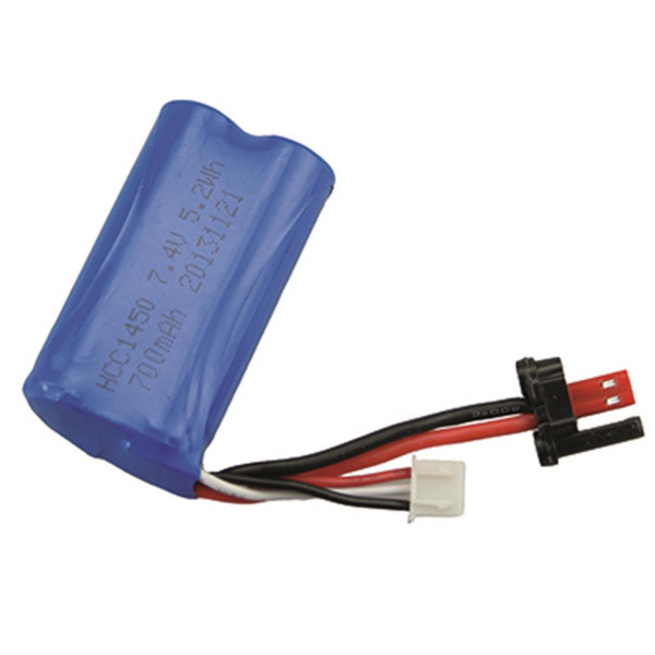 7,4V 700 mAh Li-Ion Battery Blue Barracuda Amewi Boot Ersatzteil 062-84974-11