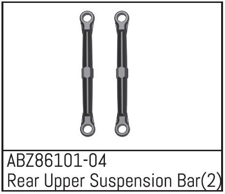 Absima Rear Upper Suspension Bar - Mini AMT (2 St.) ABS-ABZ86101-04